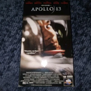 Apollo 13 (VHS, 1995) Ron Howard Film/Movie Tom Hanks Kevin Bacon Ed Harris - Picture 1 of 3
