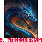 Paint By Numbers Kit On Canvas DIY Oil Art Dragon Picture Home Wall Decor40x50cm