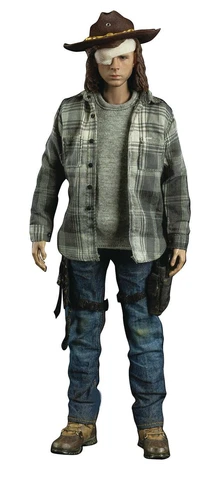 The Walking Dead Carl Grimes 1:6 Scale Action Figure Three A Zero ThreeZero NEW! Cover