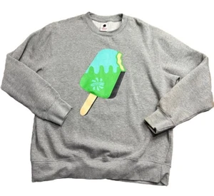 Billionaire Boys Club Ice Cream Pullover Sweatshirt Gray Men’s Sz XL - Picture 1 of 9