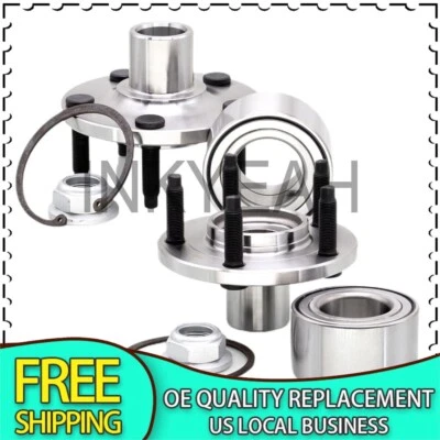 [2 piezas] Buje y cojinete de rueda delantera para Ford Edge Lincoln MKX 2007-2010 tracción delantera/AWD Foto 1 de 4