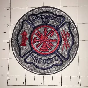Parche del Departamento de Bomberos de Greenwood - Mississippi - Imagen 1 de 2