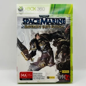 Warhammer 40k Space Marine Emperors Elite Edition Xbox 360 Game Complete Manual - Picture 1 of 10