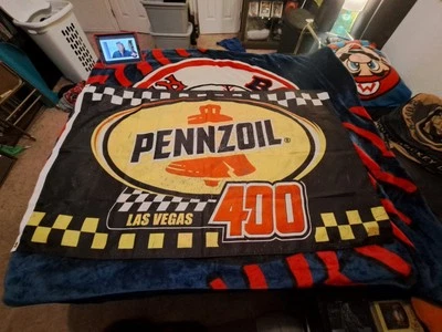 Penzoil Racing Las Vegas 400 NASCAR Banner 3x5FT AMARILLO Y NEGRO Foto 1 de 4