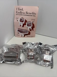 BeautyBio GloPRO Face, Eye & Body Roller Head Attachment Glitter Pink New - Picture 1 of 6