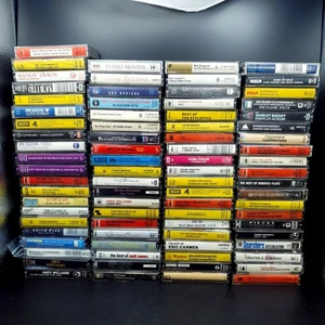 Casette Tape Job Lot 70s 80s Easy Listening Pop Music Mixed Artists 80 Casettes - Imagen 1 de 13