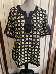Top scrub geometrico donna Koi by Kathy Peterson taglia large - Foto 1 di 8