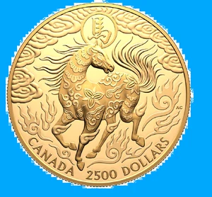 Canada 2026 $2500 Anno Lunare del Cavallo A Prova, il prodotto è ancora disponibile - Foto 1 di 2