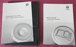 (2015 PRINT) VOLKSWAGEN T6 TRANSPORTER (2015 - 2019) OWNERS MANUAL - HANDBOOK. - Picture 1 of 11