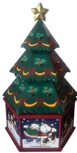 New WOODEN ADVENT CALENDAR on Base w/ 24 Ornaments - 22" T by Kirkland Signature - Picture 1 of 20
