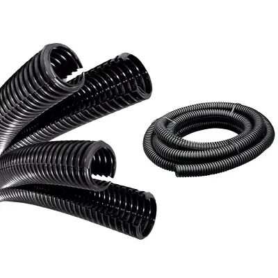 Flexible Cable Conduit Sleeving Spilt & UnSplit Protection Tubing Loom Harness • 79.99£