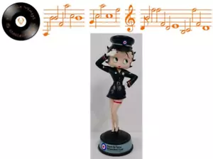Danbury Mint Betty Boop Betty Salutes! Royal Air Force Benevolent Fund Figurine - Picture 1 of 12