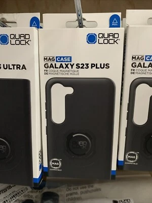 QUAD LOCK "MAG" MOTORCYCLE SCOOTER PHONE SAMSUNG "GALAXY S23+ PLUS" CASE COVER - image 1 of 4