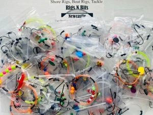 Sea fishing Rigs x 30 Summer / winter assortment. Cod Pollack Bass rigs - Picture 1 of 20