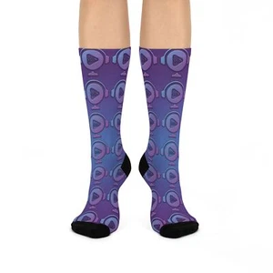 VGS™ Logo Themed Socks - Cushioned Crew - Picture 1 of 4
