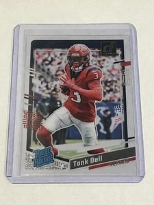 2023 Clearly Donruss Tank Dell RC #85 RATED ROOKIE Houston Texans - Picture 1 of 2