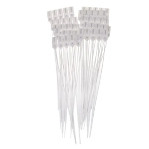 50 Pcs Disposable DIY Nylon Cable Ties Self-locking Seals Adjustable Length - Zdjęcie 1 z 8