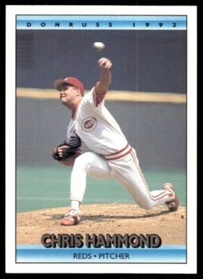 1992 Donruss Chris Hammond Cincinnati Reds #172 - Image 1 of 2