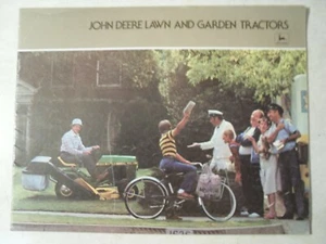 John Deere Lawn and Garden Tractors Brochure (E4) - Picture 1 of 1