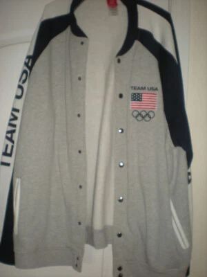 Chaqueta Hombre Juegos Olímpicos EE. UU. Equipo EE. UU. FRENTE A PRESIÓN 3XL NUEVA SIN ROPA DE EQUIPO ETIQUETA Foto 1 de 4
