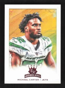 Michael Carter 2021 Panini Chronicles Gridiron Kings Red Jets #/199 #GK-14 - Picture 1 of 2