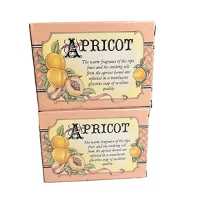 Vintage Victorias Secret Soap Apricot Glycerin Bar 4.4 oz Germany HTF 1988 Lot - Picture 1 of 10