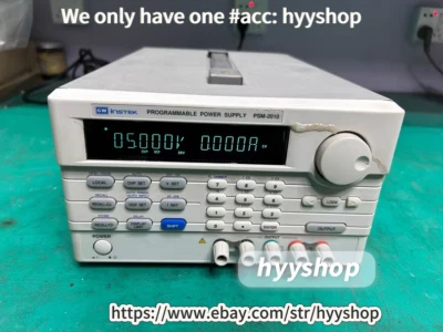 1PCS INSTEK PSM-2010 Programmable Linear DC Stabilized Power Supply /hyy/ - Image 1 of 4