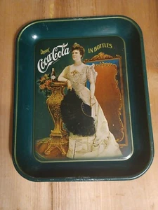 VINTAGE METAL "COCA COLA 75TH ANNIVERSARY" SERVING TRAY 13" X 10.5"  - Bild 1 von 12
