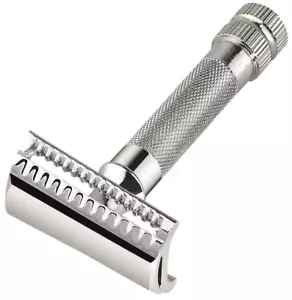 37C Double Edge Safety Razor | Slant Bar Design - Standard Handle | Made in Germ - Picture 1 of 12