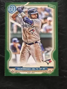 2020 Topps Gypsy Queen Vladimir Guerrero Jr Green Retail Parallel #48 Blue Jays - Bild 1 von 2