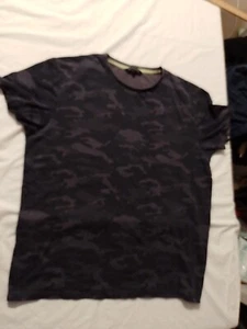Men's T Shirt Peacocks Size L Short Sleeves Grey 24791 - Picture 1 of 12