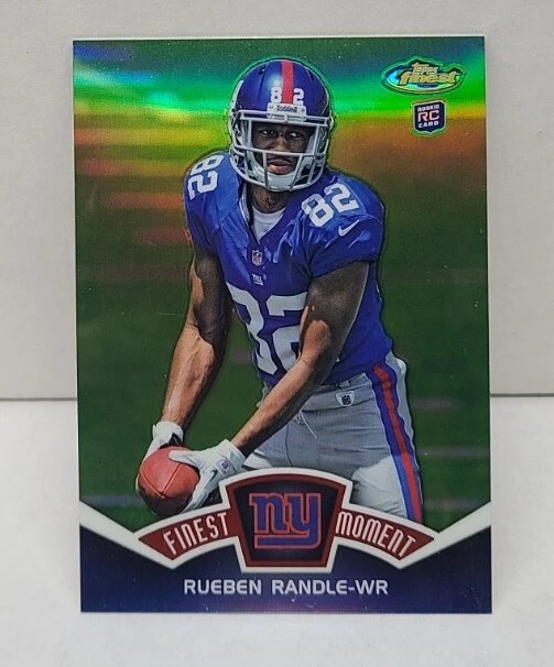 RUEBEN RANDLE 2012 Finest Moment REFRACTOR ~ New York GIANTS - Image 1 of 2