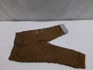 H271 GAP KIDS Lined Joggers Brown Kids Size 3T - Picture 1 of 7