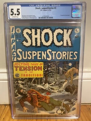 Shock Suspenstories 3 EC Comics (PCH) Wally Wood Cover! Golden Age 1952 - Image 1 of 2