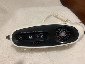 RARO 1970 Space Age Era DAITON STEREO Giappone FLIP AM/FM Orologio Radio HD-1600 - Foto 1 di 6