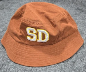 Sombrero de cubo de los Padres de San Diego para hombre marrón MLB béisbol sin marca - Imagen 1 de 8