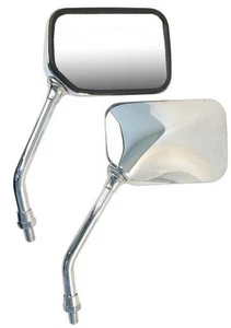 Espejo retrovisor cromado Honda CB400-CB500-CB600, 125 Shadow, 250 Hornet 20-37361/62 - Imagen 1 de 4