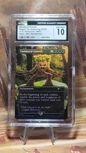 MTG Wolverine Unnatural Growth Foil Secret Lair 865 Marvel CGC 10 Gem Mint - Picture 1 of 8