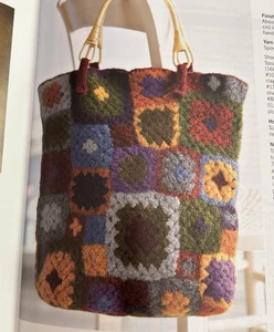 EASY CROCHETED ACCESSORIES Purse Handbag Hat Gloves Crochet Pattern Booklet - Picture 1 of 13