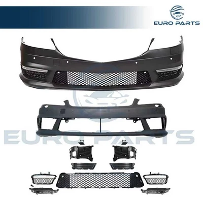 Kit de parachoques delantero estilo AMG para MERCEDES BENZ 2007-2013 W221 S63/S65 sin rejilla Foto 1 de 4