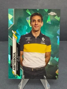 2020 Topps Chrome Sapphire Formula 1 F1 Cyril Abiteboul Aqua 22/99 #85 - Picture 1 of 2