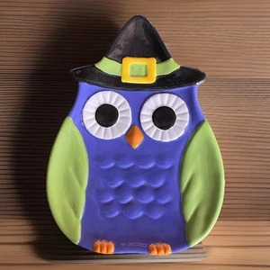 Grasslands Road Owl Plate Serving/Candy/Cookie Plate - Picture 1 of 3
