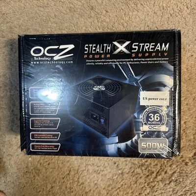 [NEW SEALED] OCZ Stealth Xstream PSU Power Supply 500W OCZ500SXS - Image 1 of 3
