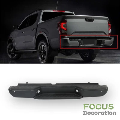 Conjunto de parachoques trasero de acero con sensor de objeto para Nissan Frontier 2013-2021 Foto 1 de 4