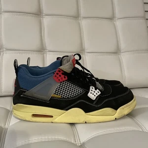 Air Jordan 4 Retro x Union La Mid Off Noir Size 12 DC9533-001 - Picture 1 of 15