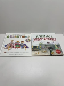 FAIR DINKUM AUSSIE CHRISTMAS WE WISH YOU A RIPPER HC & AUDIO CD BUNDLE - Foto 1 di 10