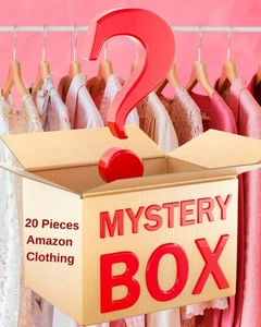 Venta al por mayor revendedor 20 piezas ropa de mujer caja misteriosa lote mezcla nuevo con etiquetas marcas Amazon mezcla - Imagen 1 de 18