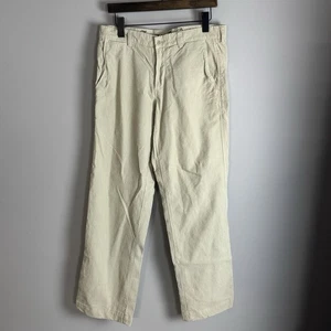 Tommy Bahama Herrenhose beige Seersucker Größe 32 x 31 Strand leicht gerippt - Bild 1 von 7