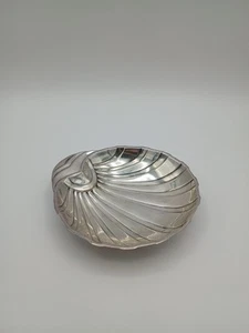 Antique 1883 FB Rogers Silver Co Clam Shell Trinket Caviar Dish 616 - Picture 1 of 21