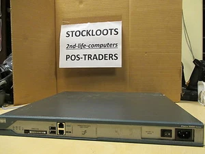 CISCO CISCO2811 2811 Router 2x 10/100Mbps LAN Port 1x 800-1514-02 WAN INTFC CARD - Bild 1 von 1